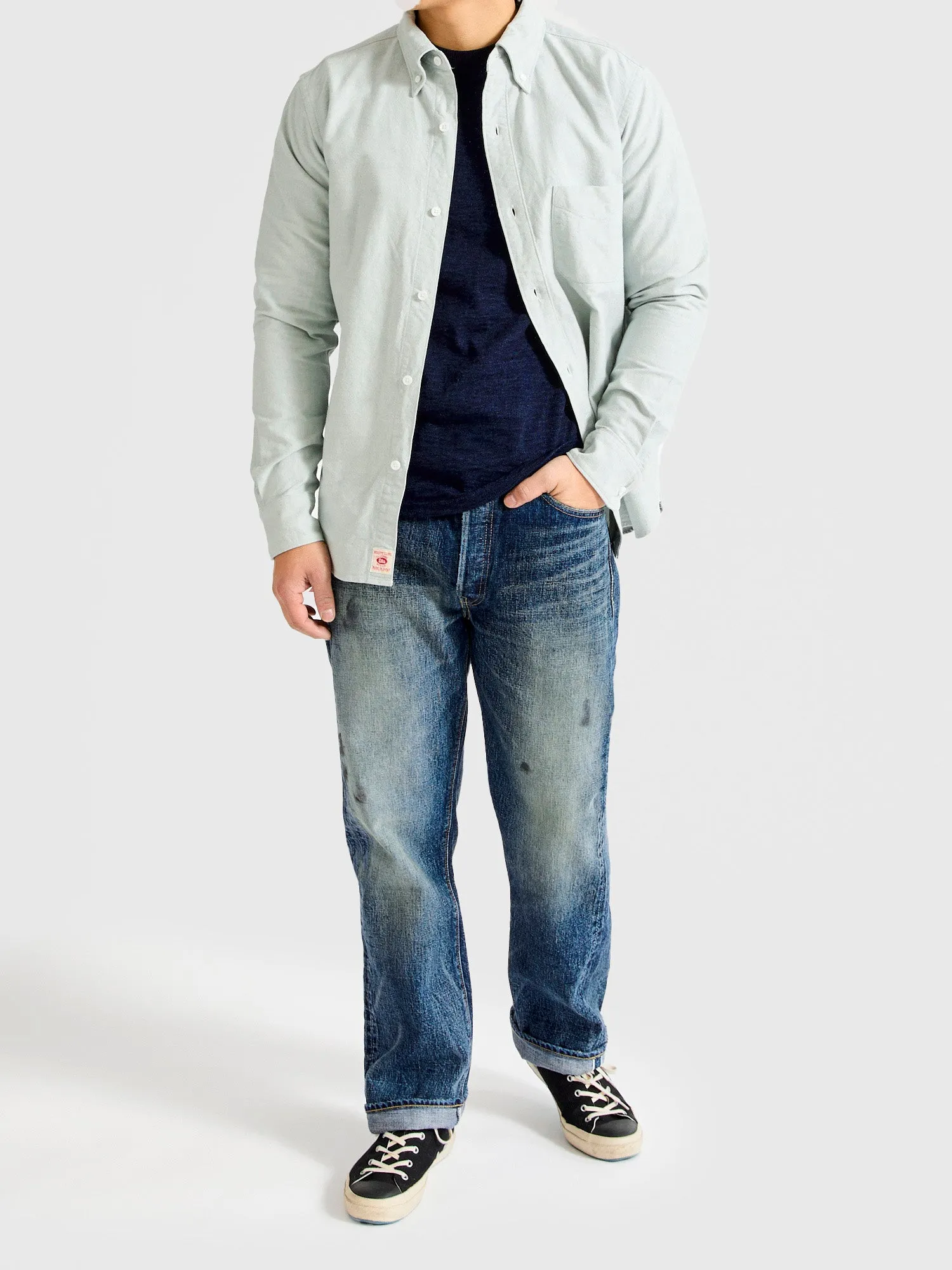 1345-1101 "Fear of Dark" 15.5oz Selvedge Denim - Classic Straight Fit