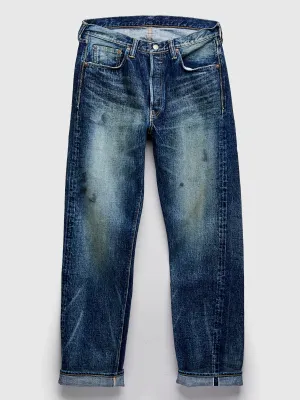 1345-1101 "Fear of Dark" 15.5oz Selvedge Denim - Classic Straight Fit