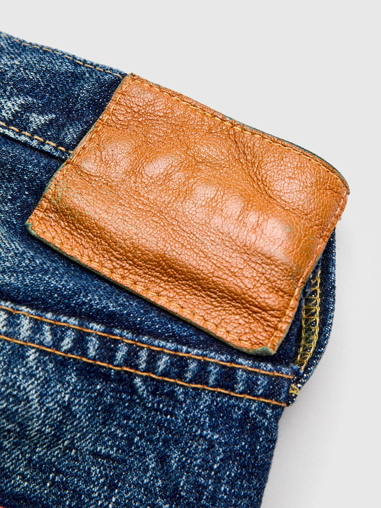 1345-1101 "Fear of Dark" 15.5oz Selvedge Denim - Classic Straight Fit