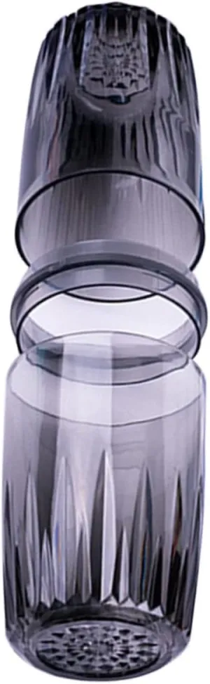 1Pc Portable Toothbrush Storage Cup Translucent Travel Washing Cup for Bathroom Organization Durable for Home Travel Use