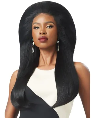 [2 Pack Deal] Outre Velvet 100% Remi Human Yaki Weaving 8" (1B, 2 Packs)