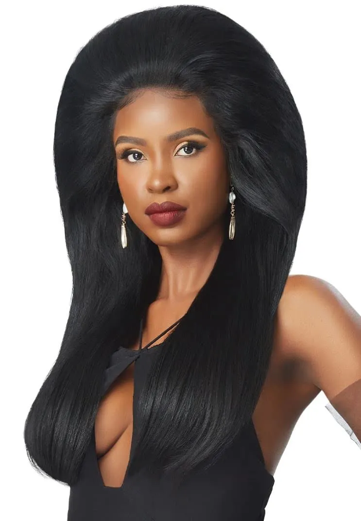 [2 Pack Deal] Outre Velvet 100% Remi Human Yaki Weaving 8" (1B, 2 Packs)