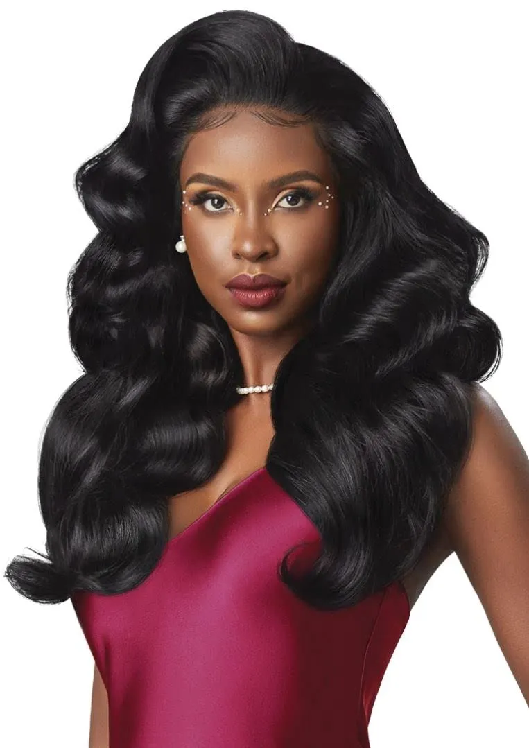 [2 Pack Deal] Outre Velvet 100% Remi Human Yaki Weaving 8" (1B, 2 Packs)