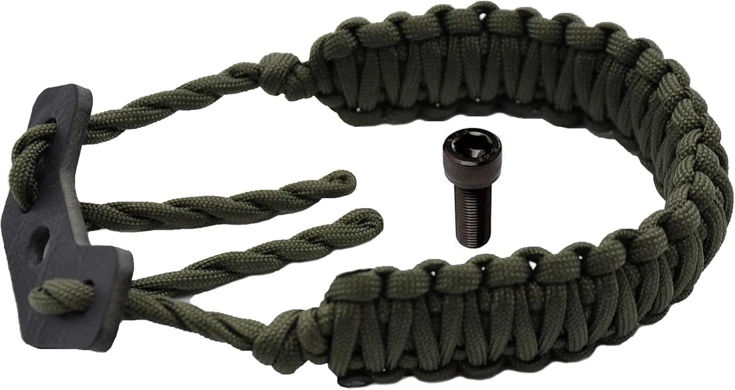 250 Paracord Bow Archery Wrist Sling - Multi Functional Survival Compound Wrist Sling for Hunting & Shooting - No Stabilizer Needed-Successive Length 20 Feet