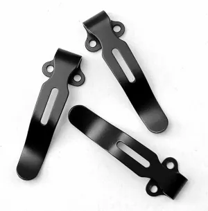 3 PACKS Black Deep Carry Pocket Clip for Benchmade 940 943 941 560 556 535