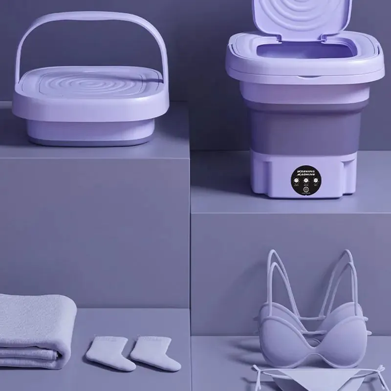 8 Liter Foldable Mini Washing Machine
