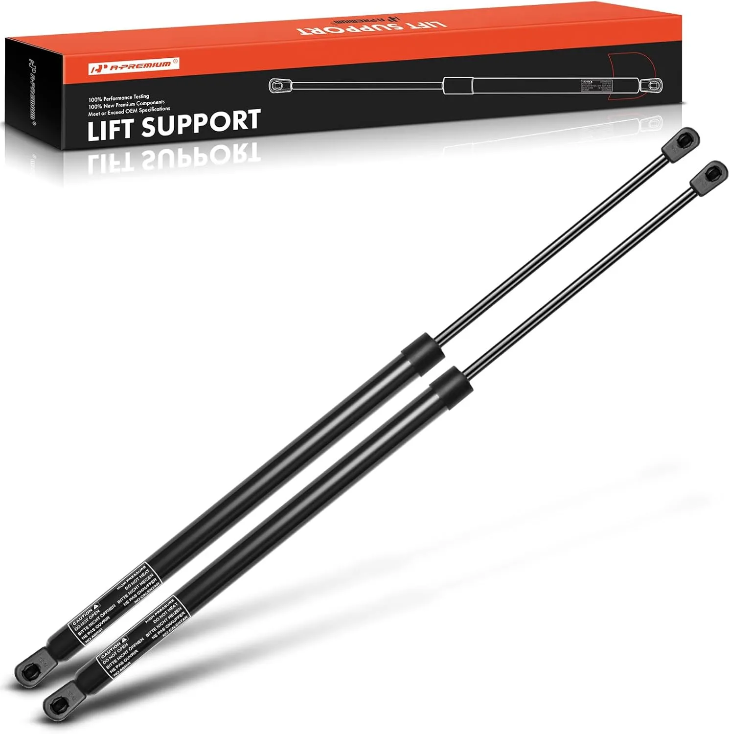 A-Premium Tailgate Rear Hatch Lift Supports Shock Struts Replacement for Chevrolet Suburban Tahoe Yukon Escalade 1995-2004 2-PC Set