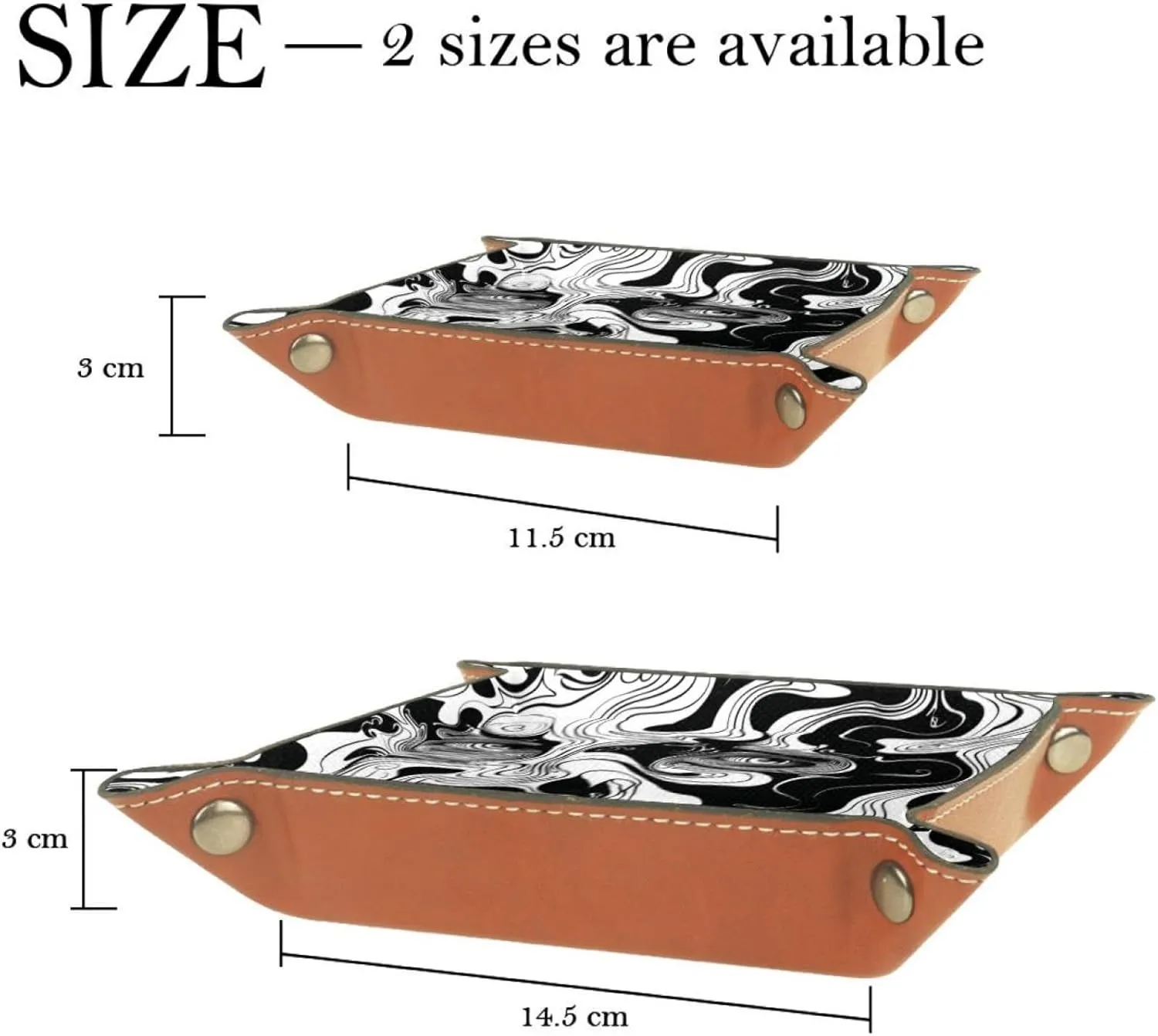 Abstract Art Man Stacking Jewelry Organizer Trays, Desk Drawer Earring Tray with Key Tray for Entryway, Small Table Tray for Women and Girls, Decorative Ring Storage Tray, 16x16cm, snh-001