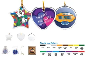Acrylic Ornament Suncatchers