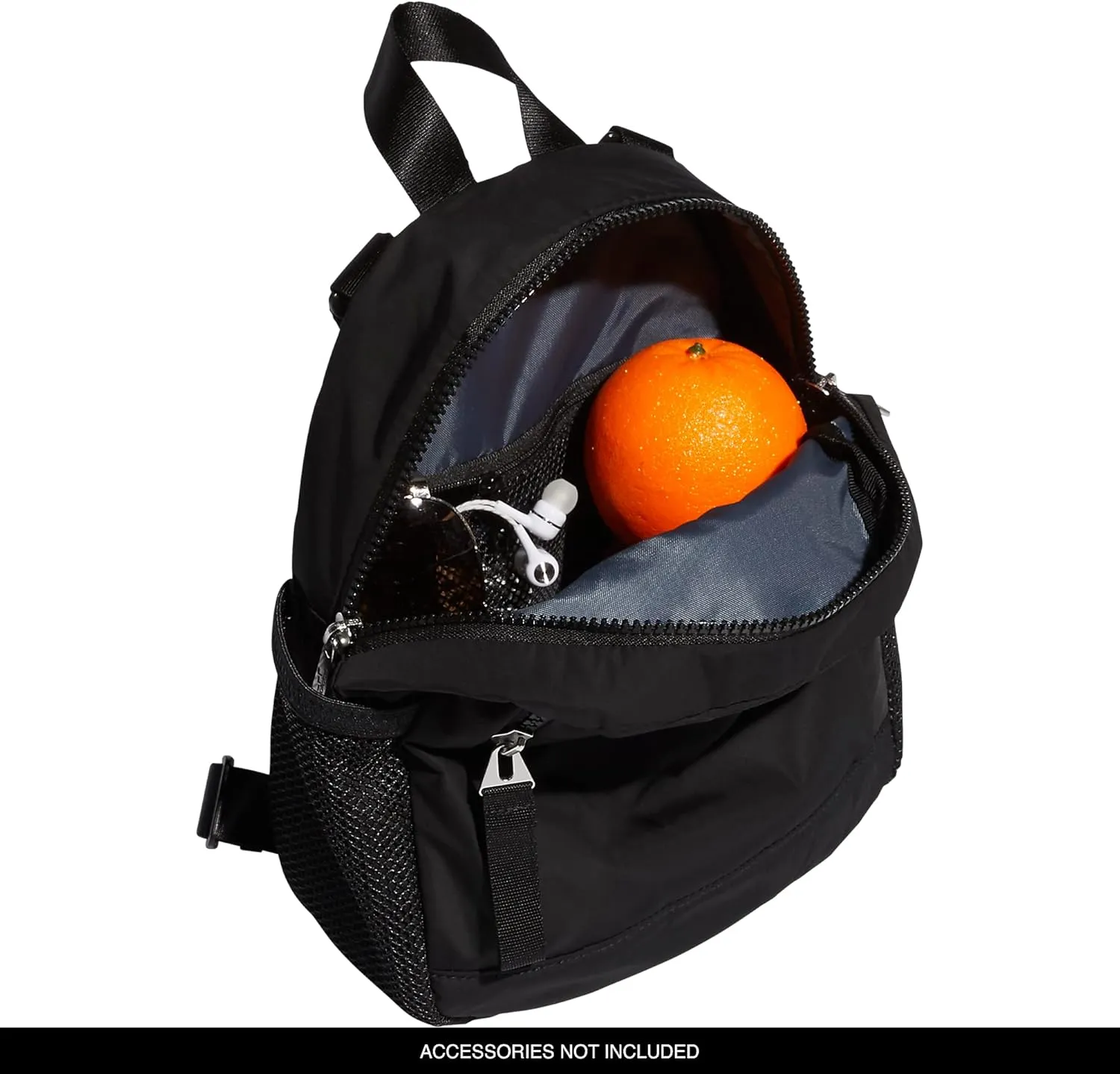 adidas Linear Travel Bag Small Men Womens Mini Backpack, Black, OSFA