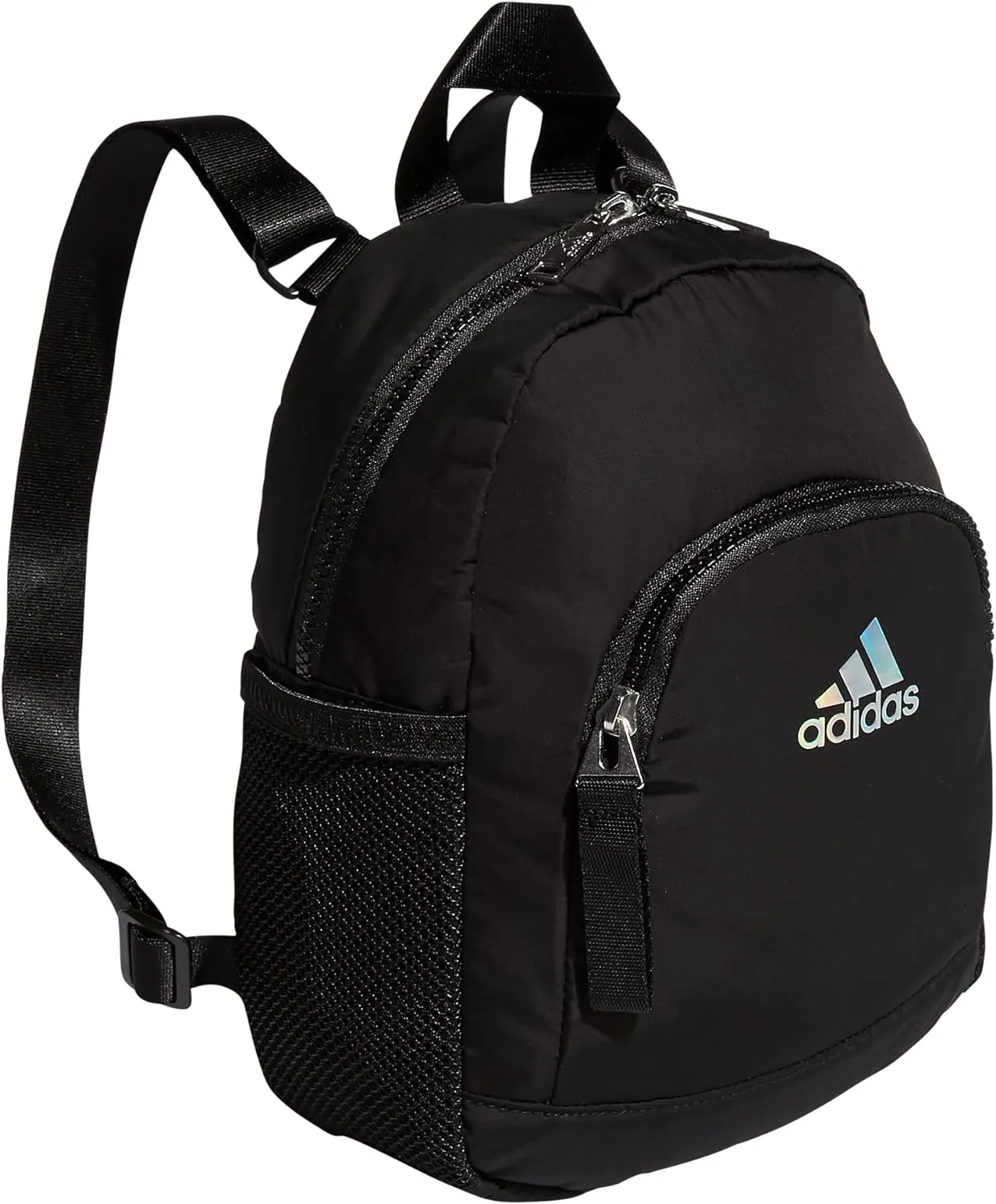 adidas Linear Travel Bag Small Men Womens Mini Backpack, Black, OSFA
