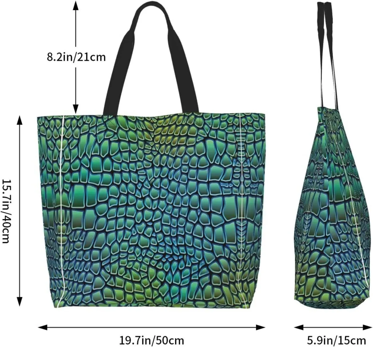 Adorable Sloth Print Shoulder Bag For Women Shopping Bags Tote Bag Large Storage Handbag Grocery Bags For Travel Work