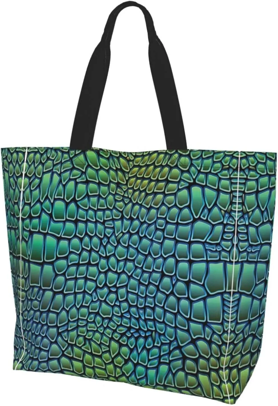 Adorable Sloth Print Shoulder Bag For Women Shopping Bags Tote Bag Large Storage Handbag Grocery Bags For Travel Work