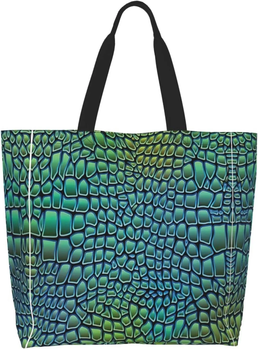 Adorable Sloth Print Shoulder Bag For Women Shopping Bags Tote Bag Large Storage Handbag Grocery Bags For Travel Work