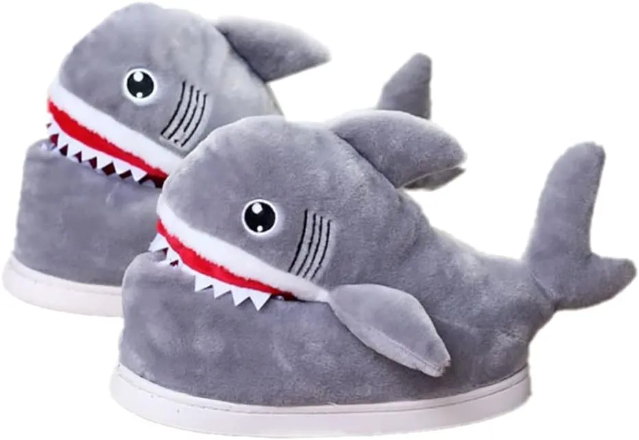 Adult Unisex Elephant & Hamster Slippers - Comfortable, Warm Animal Cartoon Cotton Shoes