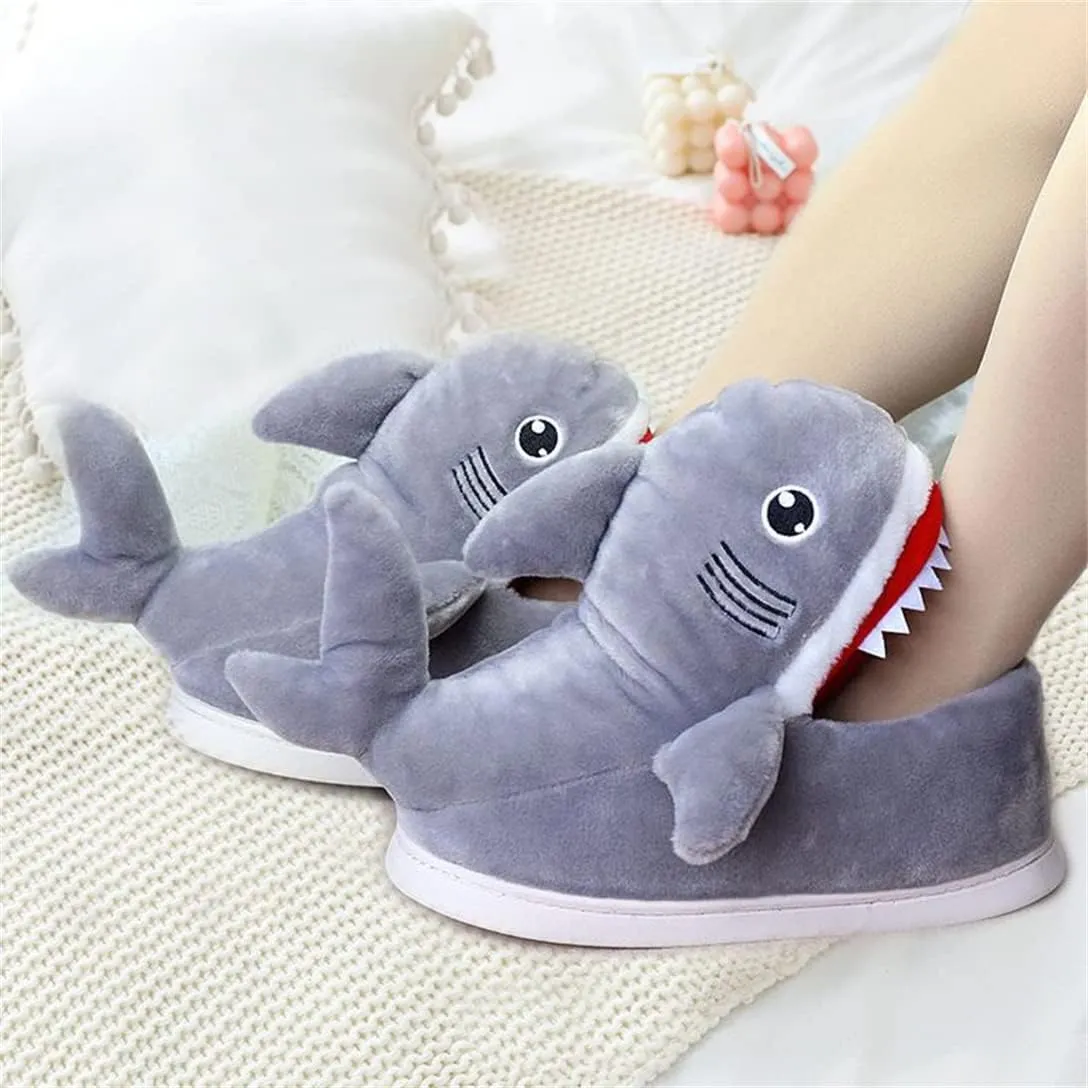 Adult Unisex Elephant & Hamster Slippers - Comfortable, Warm Animal Cartoon Cotton Shoes