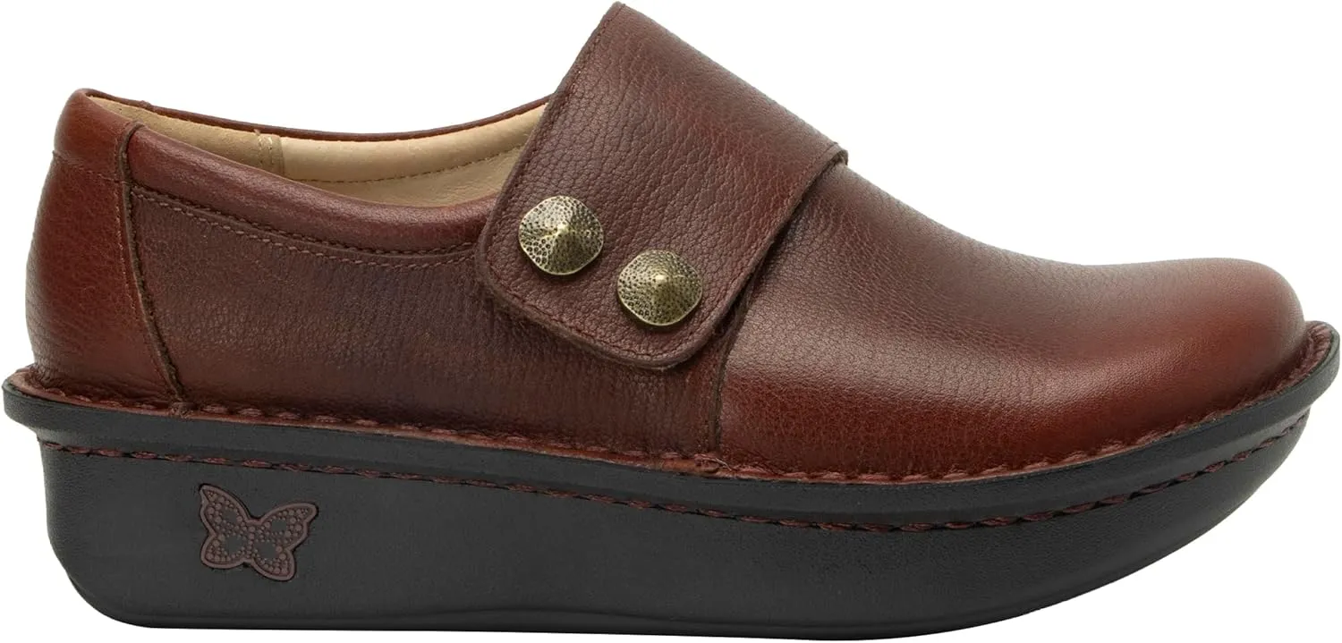 Alegria Womens Deliah Leather Shoe