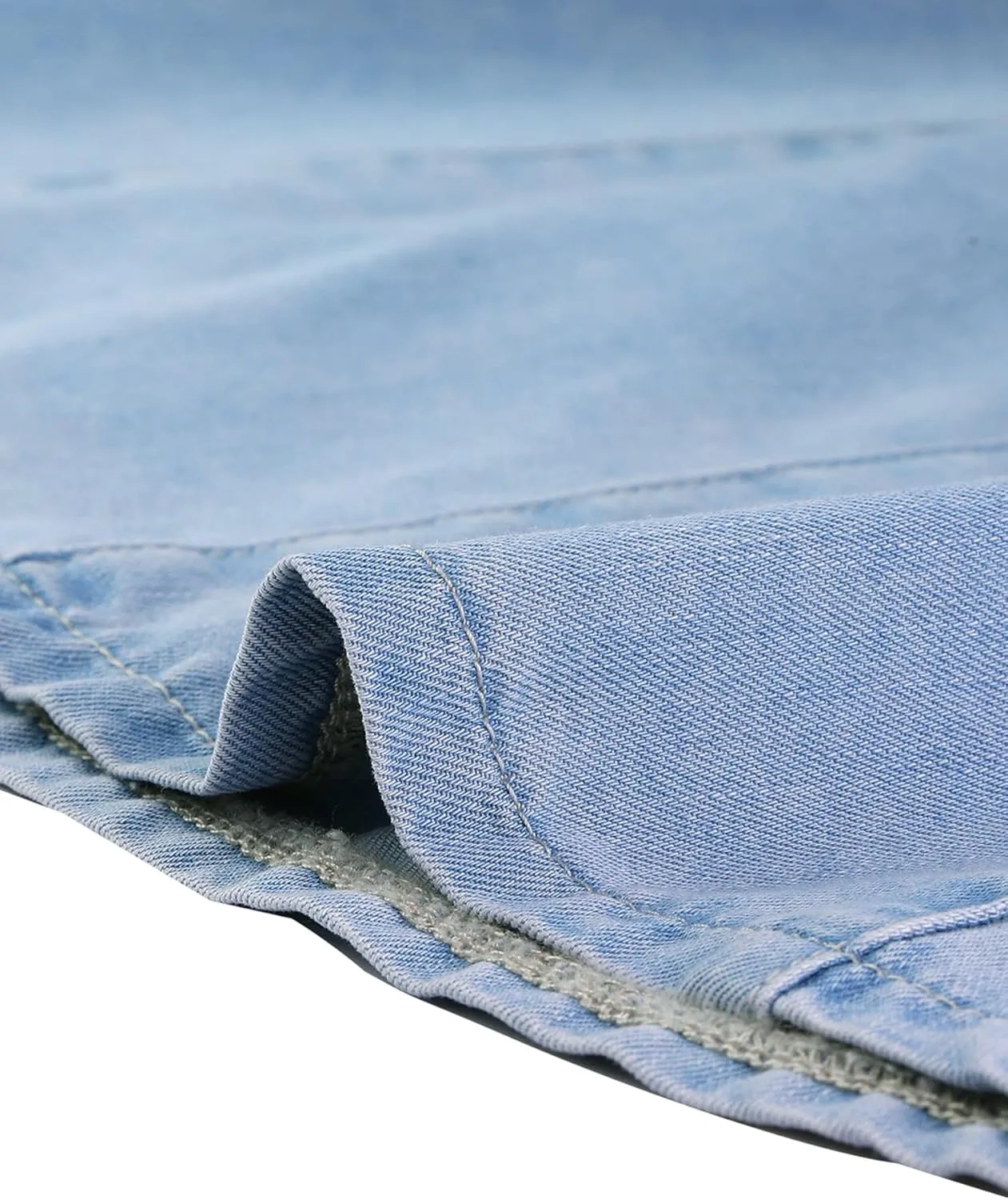 Allegra K Women's High Waisted A-Line Flared Casual Denim Skirt