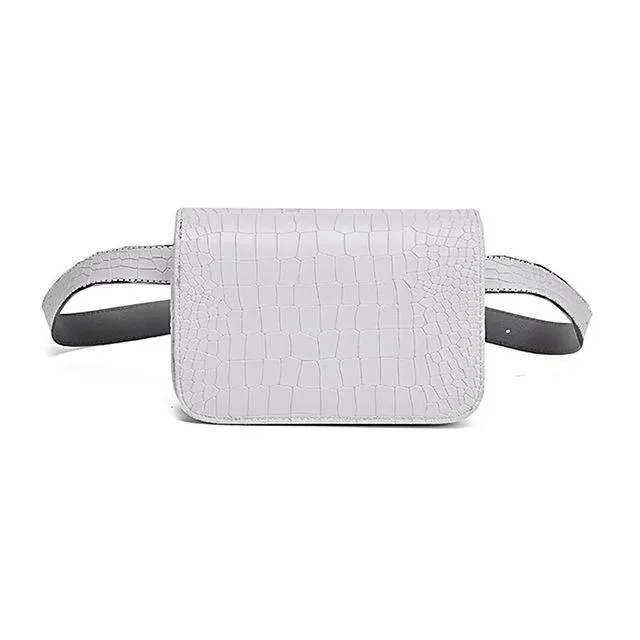 Alligator Pattern Waist Packs Fanny