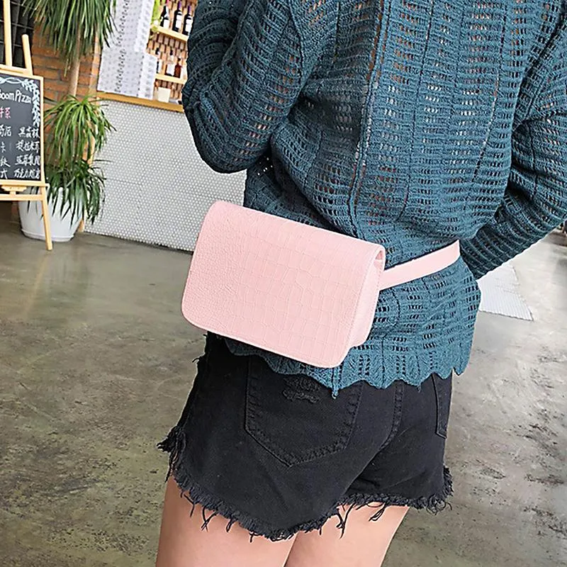 Alligator Pattern Waist Packs Fanny