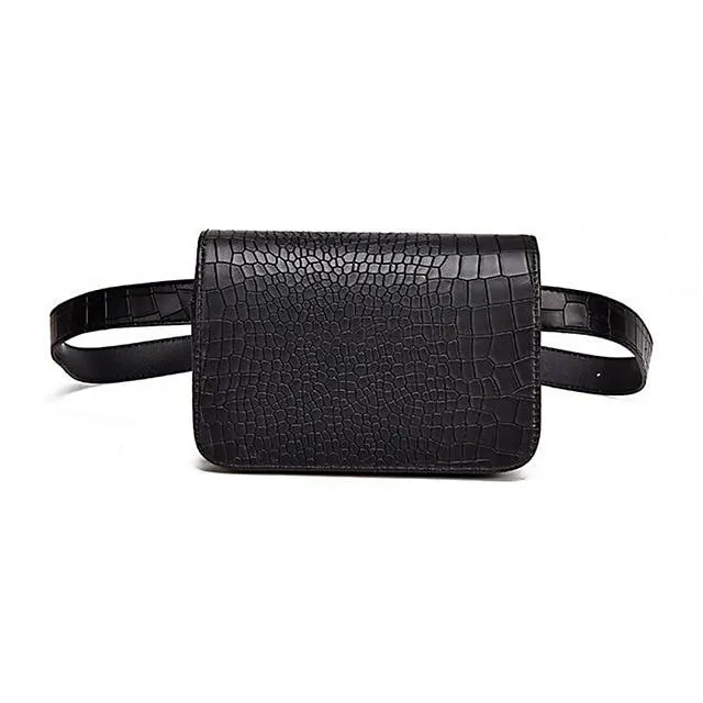 Alligator Pattern Waist Packs Fanny