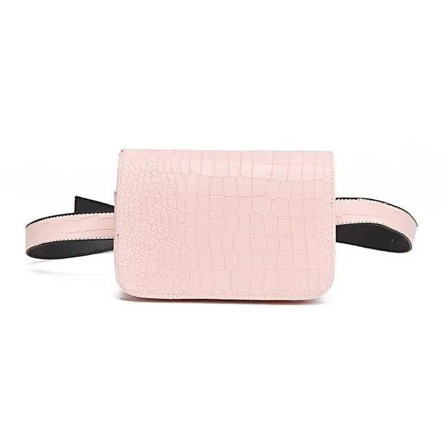 Alligator Pattern Waist Packs Fanny