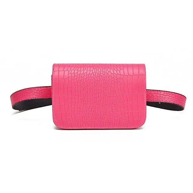 Alligator Pattern Waist Packs Fanny