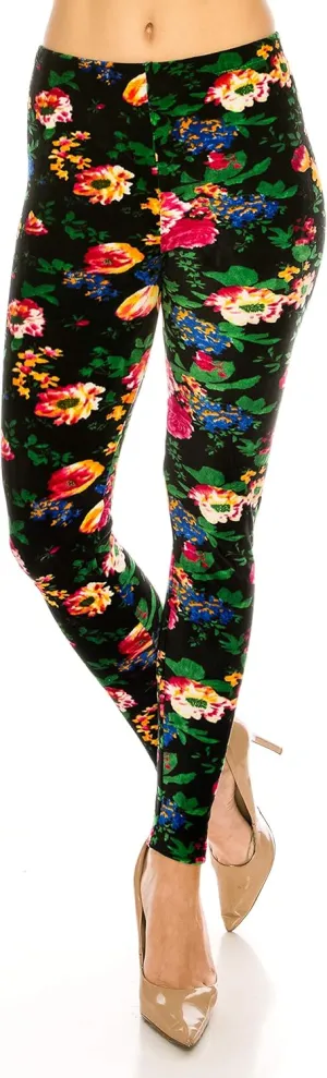 ALWAYS Casual Velvet Leggings Women - Super Soft Warm Winter Yoga Pants