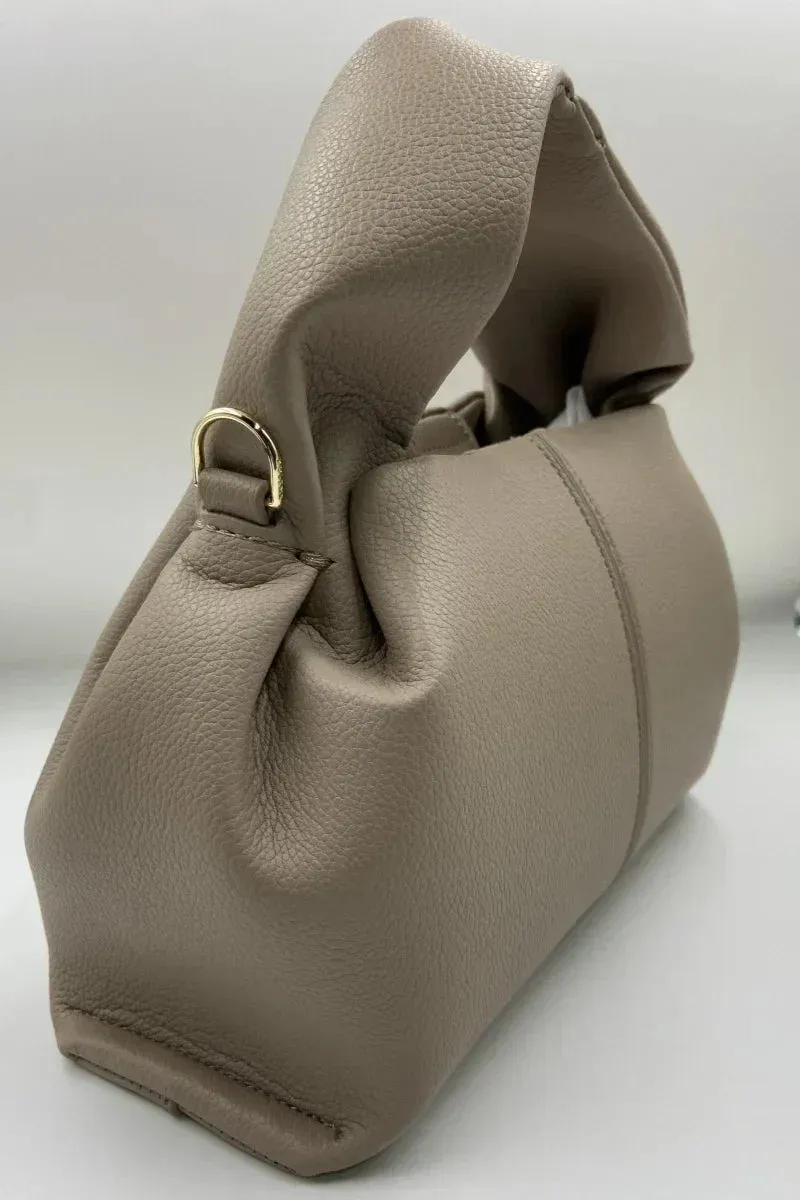 AMARA | Genuine leather dumpling-shaped cloud bag
