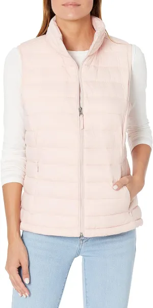 Amazon Essentials Women's Lightweight Water-Resistant Packable Puffer Vest