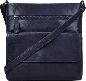 ANTONIO VALERIA Christmas Gift Piper Leather Crossbody Bag