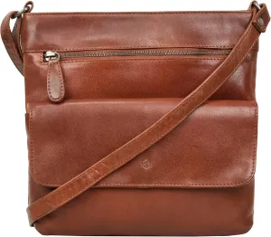 ANTONIO VALERIA Christmas Gift Piper Leather Crossbody Bag