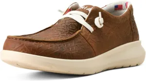 ARIAT Mens Hilo Washed Grey Denim Casual Shoe