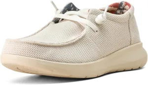 ARIAT Mens Hilo Washed Grey Denim Casual Shoe