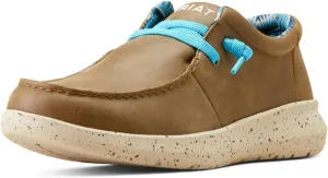 ARIAT Mens Hilo Washed Grey Denim Casual Shoe