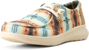 ARIAT Mens Hilo Washed Grey Denim Casual Shoe