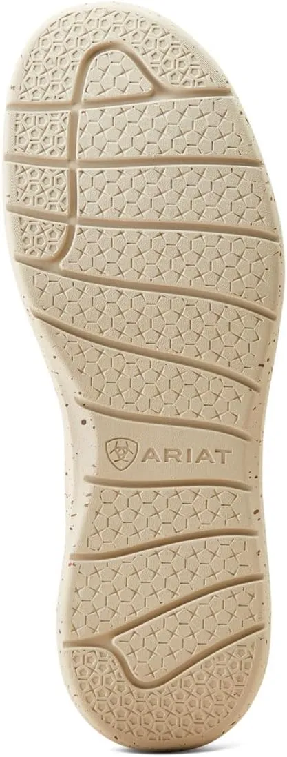 ARIAT Mens Hilo Washed Grey Denim Casual Shoe