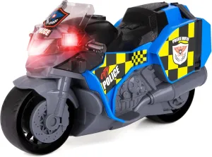 ArtCreativity Police Motorcycle with Siren, Engine Sounds and Lights - Large Police Toy for Toddlers - Imaginative Play