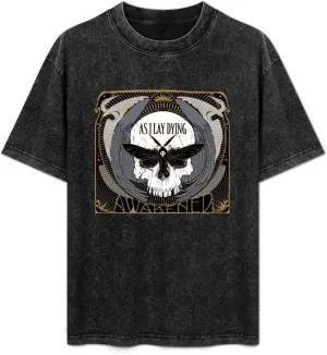 As I Lay Dying Washed Round Neck Men Women Tee Shirt