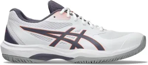 Asics Men's Game FlyteFoam Tennis Shoes, 10.5, White/Greyish Purple