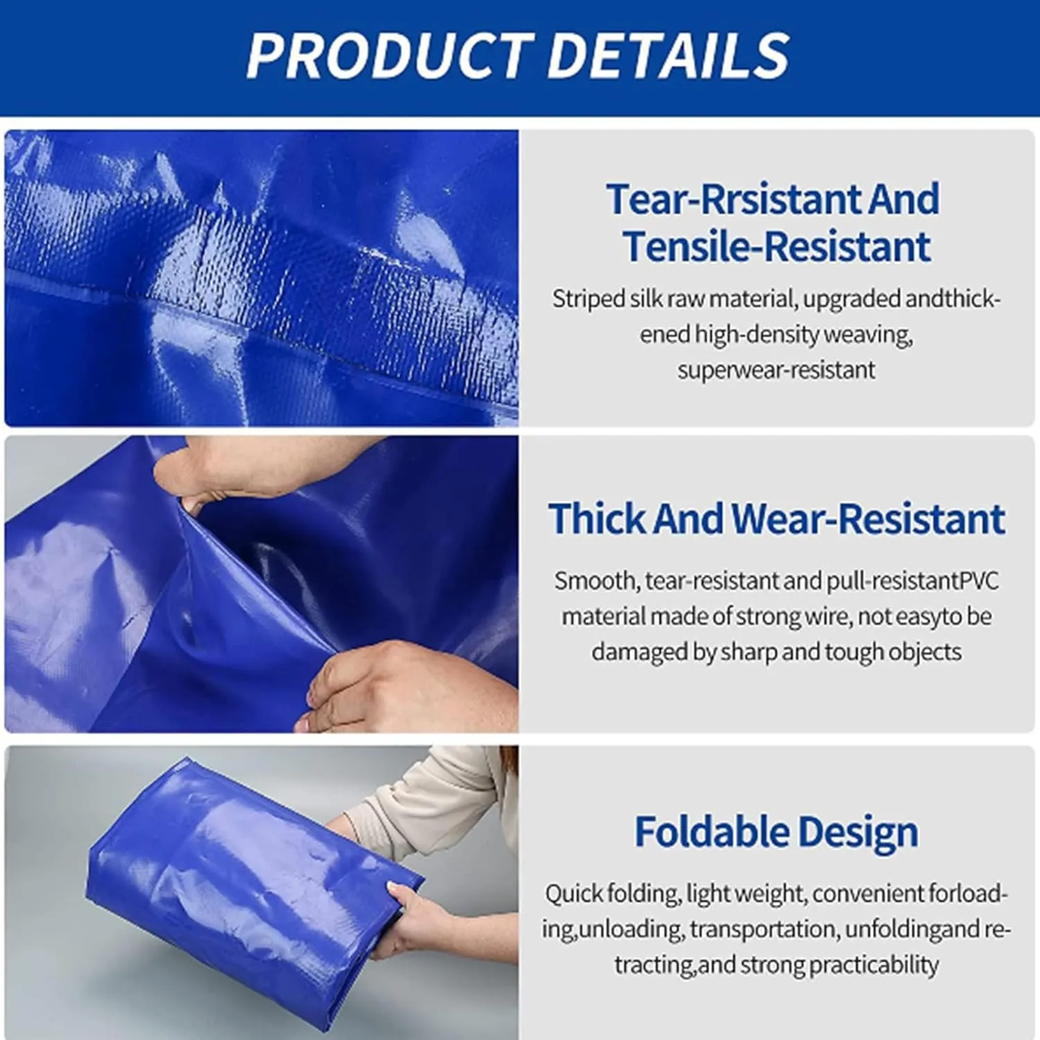 Ater Storage Bag, Thickened Water Bag with Large Capacity, Outdoor Portable Liquid Bag, Drought-Resistant Watering for Farmland,2000L