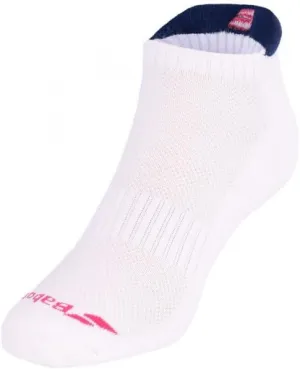 Babolat Invisible 2 Pair Women Socks (US, Numeric, 6.5, 8.5, Regular, Regular, 2, White/Estate Blue)