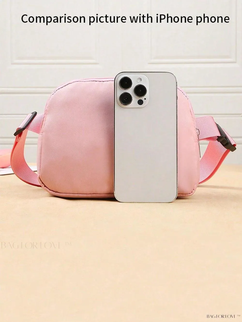 BagForLove - Simple yet Durable Solid Color Crossbody Bag