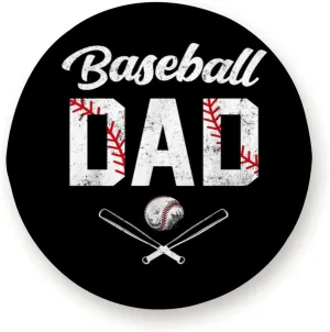 Baseball Dad for Decoration and Weather Protection for Trailers Rv SUV Truck Campervan Travel Trailer 16 inch