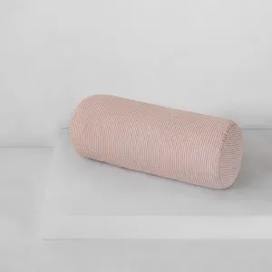 Basix Linen Bolster Cushion - Rosa/Floss (Cover Only)