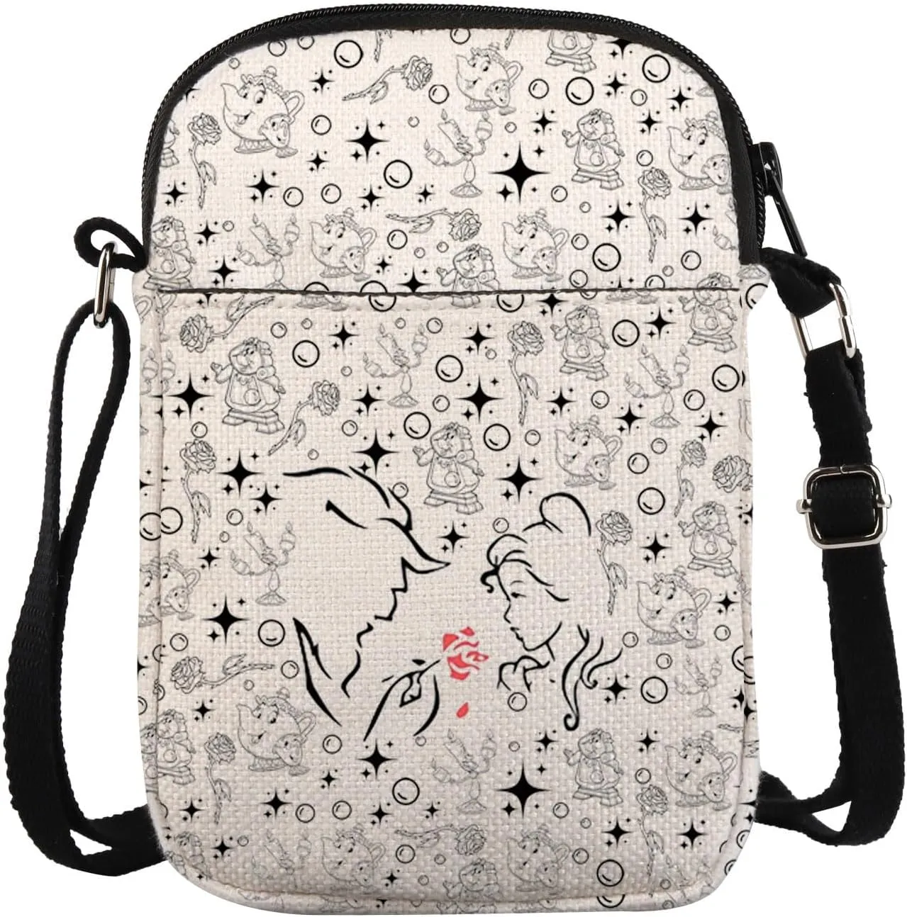 Beauty Beast Crossbody Bag Belle Beauty Princess Gift Princess Inspired Gifts Fairytale Lover Gift