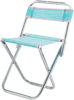 BESTonZON Portable Collapsible Camping Stool Durable Folding Chair for Outdoor Activities Random Color Mesh Design Lightweight Travel Fishing Seat for and Relaxation