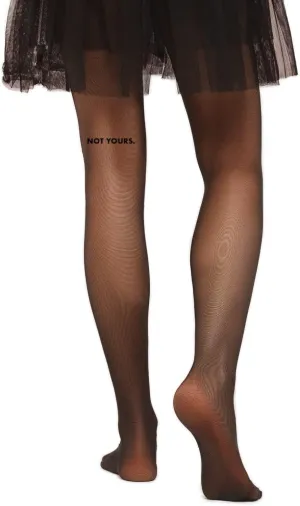 Bite Me Tights – Bold Fashion Printed Hosiery – Flirty Date Night & Clubbing Tights