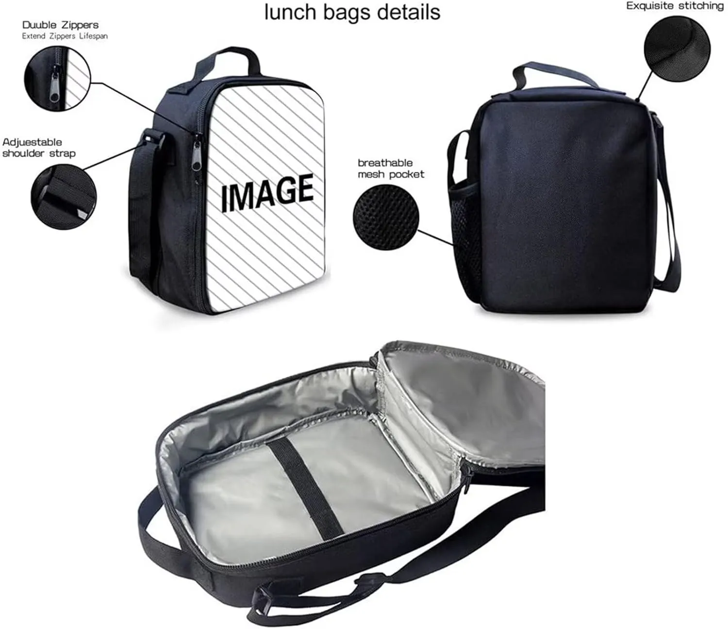 Black African Boy Backpack with Lunch Box for Kids Bookbag Set Age 6-8/10-12 Elementary Middle School Bags Black Boys Basketball Backpacks for 2Nd/3rd/4th Grade Lunch Bag Small Pencil Case