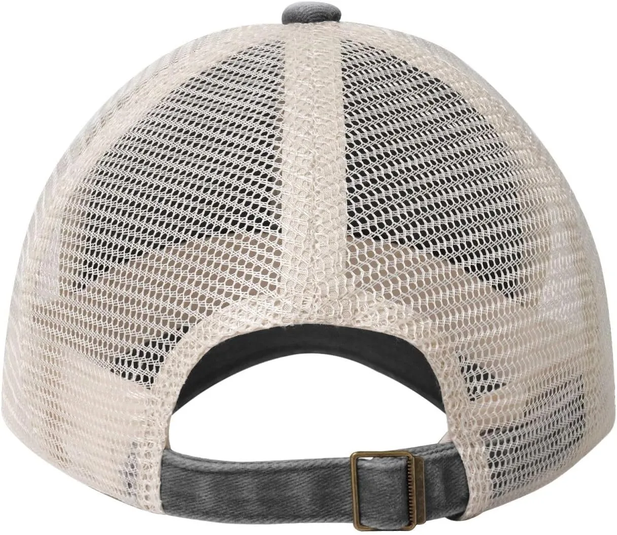 Black Men Women Denim Mesh Baseball Cap - London Color Taxi Print Breathable Trucker Hat, for Casual Outdoor Sunshade Caps